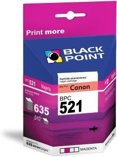 Black Point Canon BPC 521M hind ja info | Tindiprinteri kassetid | kaup24.ee
