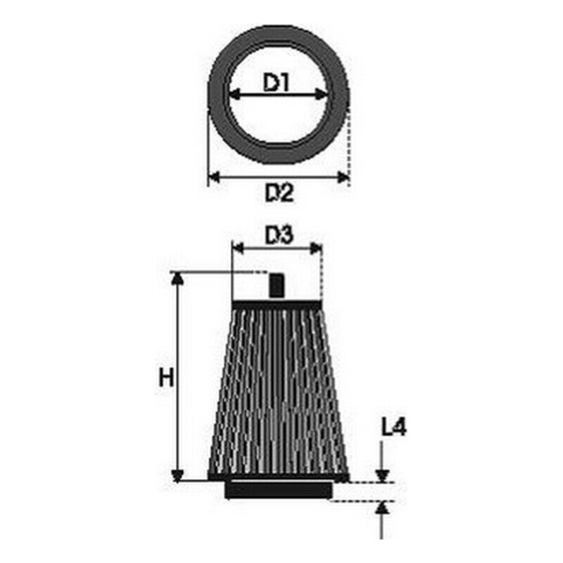 Õhufilter Green Filters G591025 hind ja info | Lisaseadmed | kaup24.ee