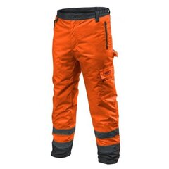  Рабочие брюки Neo, утепленные, оранжевые цена и информация | Рабочая одежда | kaup24.ee