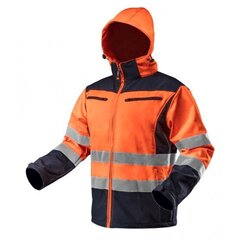 Tööjope SOFTSHELL kõrgnähtavusega, oranž XXXL/60 цена и информация | Рабочая одежда | kaup24.ee