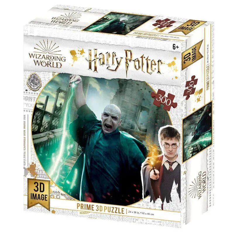 Harry Potter: Voldemort Prime 3D Pusle 300tk. цена и информация | Pusled | kaup24.ee