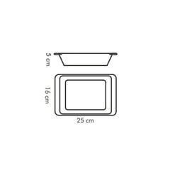 Keraamiline ahjuvorm, küpsetusvorm Tescoma Gusto 25x16 cm цена и информация | Формы, посуда для выпечки | kaup24.ee