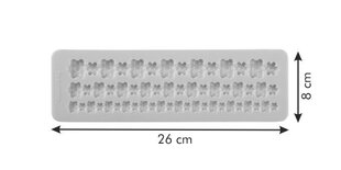 Tescoma Delicia Deco vorm kondiitritoodete kaunistamiseks, 26x8 cm hind ja info | Ahjuvormid ja küpsetustarvikud | kaup24.ee