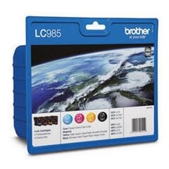 BROTHER VALUE PACK (LC-985BK/C/M/Y) цена и информация | Картриджи для струйных принтеров | kaup24.ee