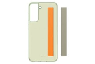 Samsung Clear Strap Cover Galaxy S21 FE оливково-зеленый EF-XG990CMEGWW цена и информация | Чехлы для телефонов | kaup24.ee