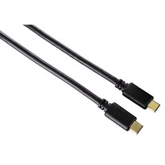 HAMA USB 2.0 Type C Cable gold-plated double shielded 0.75 m hind ja info | Mobiiltelefonide kaablid | kaup24.ee