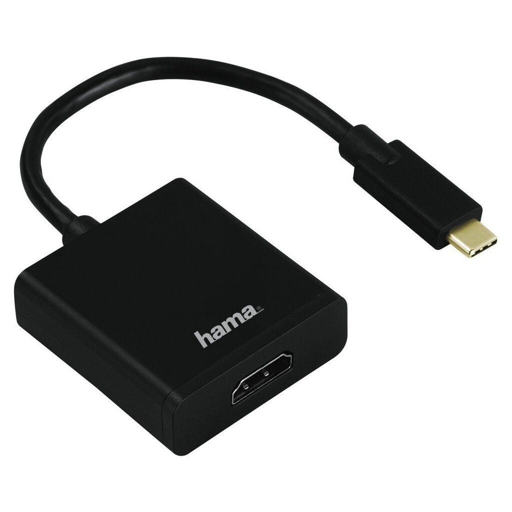 Adapter Hama USB-C -- HDMI hind ja info | USB jagajad, adapterid | kaup24.ee