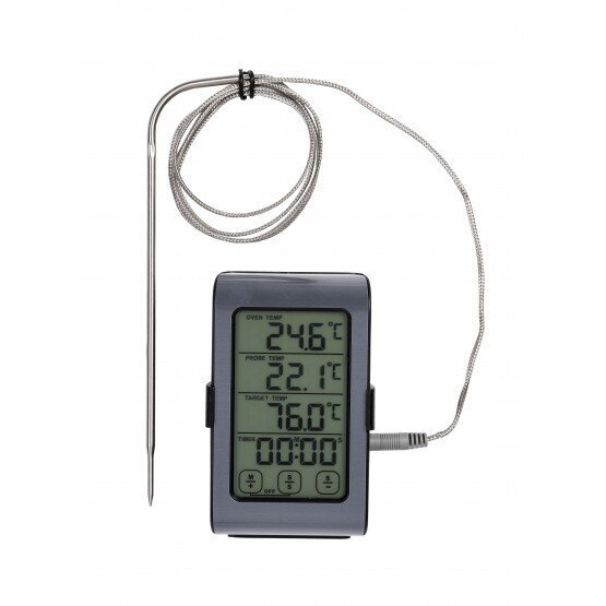 Digitaalne lihatermomeeter -10C - +300C hind ja info | Mõõdikud (niiskus, temp, pH, ORP) | kaup24.ee