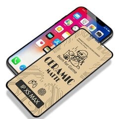 Fusion matt kaitsekile telefonile Apple iPhone 11 Pro / X / XS, must hind ja info | Ekraani kaitsekiled | kaup24.ee