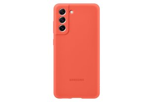 PG990TPE Silicone Cover for Samsung Galaxy S21 FE, Coral цена и информация | Чехлы для телефонов | kaup24.ee