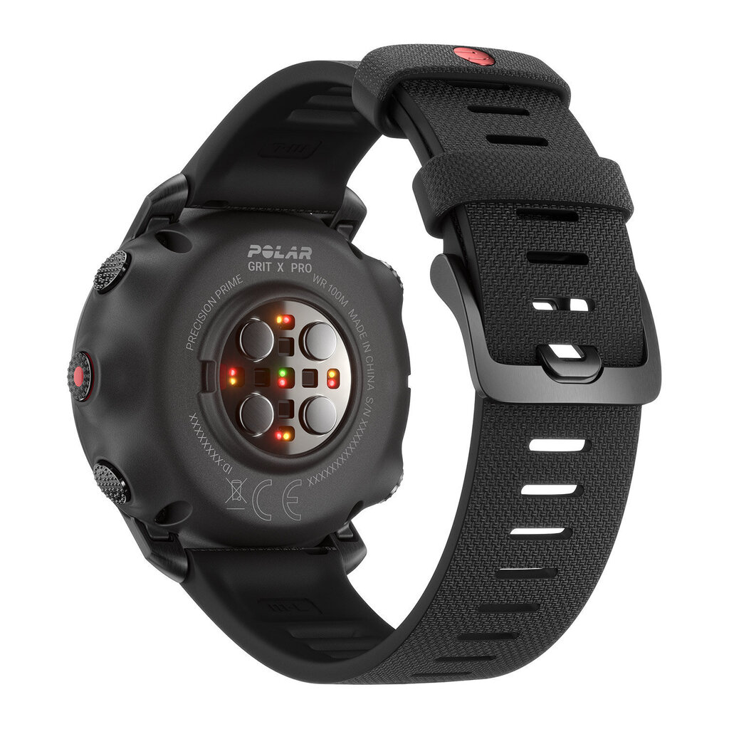 Multispordikell Polar Grit X Pro M/L, must : 90085773 hind ja info | Nutikellad (smartwatch) | kaup24.ee