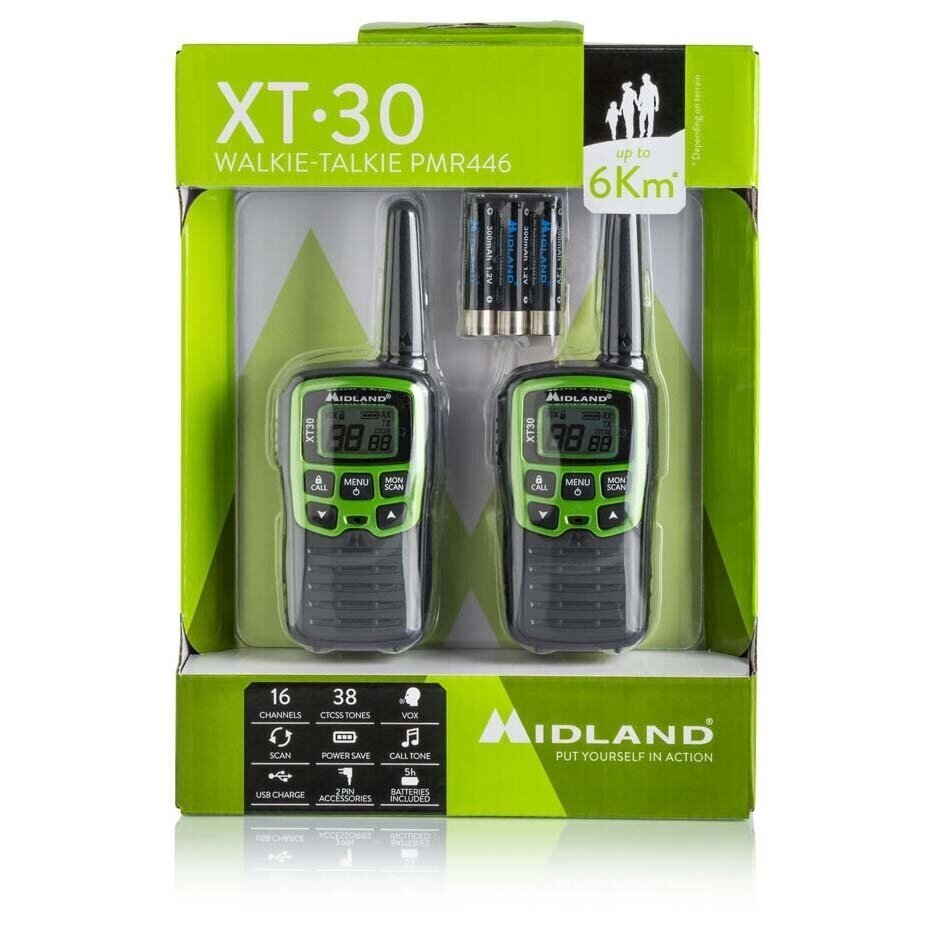 Raadiokomplekt Midland XT30 цена и информация | Raadiosaatjad | kaup24.ee