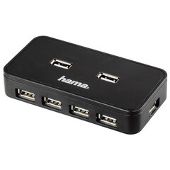 USB Hub Hama 7x USB 2.0 hind ja info | USB jagajad, adapterid | kaup24.ee