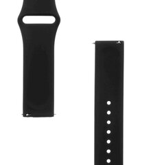 Ремешок Tactical 432 Silicone Band 20 мм, черный цена и информация | Аксессуары для смарт-часов и браслетов | kaup24.ee