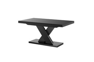 Раздвижной стол Xenon Lux Czarny Polysk цена и информация | Кухонные и обеденные столы | kaup24.ee
