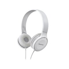 Juhtmega kõrvapealsed kõrvaklapid Panasonic RP-HF100E-W hind ja info | Kõrvaklapid | kaup24.ee