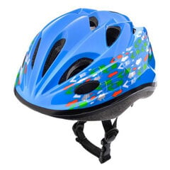 Детский велосипедный шлем Meteor KS07 Arrows, синий цена и информация | Шлемы | kaup24.ee