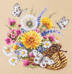 Tikkimiskomplekt Magic Needle "Meadow Flowers" 40-81 hind ja info | Tikkimistarvikud | kaup24.ee