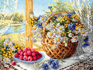 Tikkimiskomplekt Magic Needle "Summer Morning" 50-06 hind ja info | Tikkimistarvikud | kaup24.ee