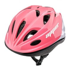 Детский велосипедный шлем Meteor KS07, розовый/белый цена и информация | Шлемы | kaup24.ee