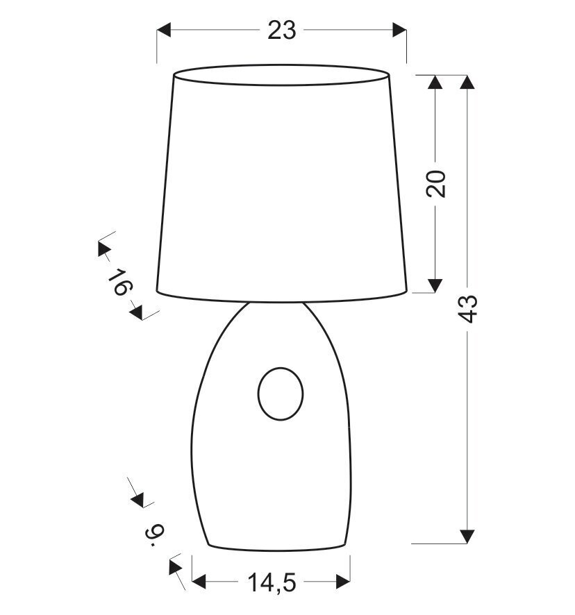 Candellux valgustid Hierro 41-79909 цена и информация | Laualambid | kaup24.ee