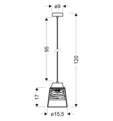 Candellux lighting светильник Fresno 31-78384 цена и информация | Люстры | kaup24.ee