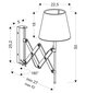 Candellux seinavalgusti Mito hind ja info | Seinavalgustid | kaup24.ee