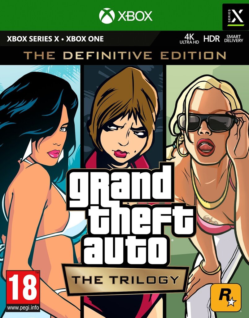 Xbox One / Series X/S mäng Grand Theft Auto: The Trilogy - Definitive Edition hind ja info | Arvutimängud, konsoolimängud | kaup24.ee