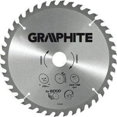 Режущий диск Graphite, 210x30 мм цена и информация | Запчасти для садовой техники | kaup24.ee