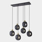 TK Lighting rippvalgusti Cyklop Black 2756 hind ja info | Rippvalgustid | kaup24.ee