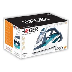 Утюг HAEGER SI-280.014A ULTRA STEAM INOX, 2800 Вт цена и информация | Утюги | kaup24.ee