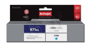 Activejet AH-971CRX tint HP printerile; HP 971XL CN626AE цена и информация | Картриджи для струйных принтеров | kaup24.ee