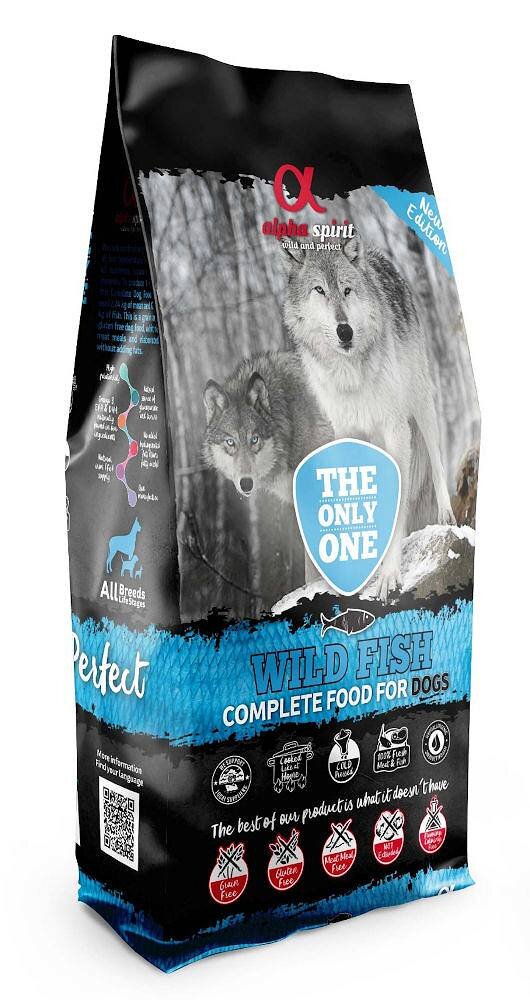 Alpha Spirit Wild Fish koeratoit kalaga, 12kg hind ja info | Kuivtoit koertele | kaup24.ee