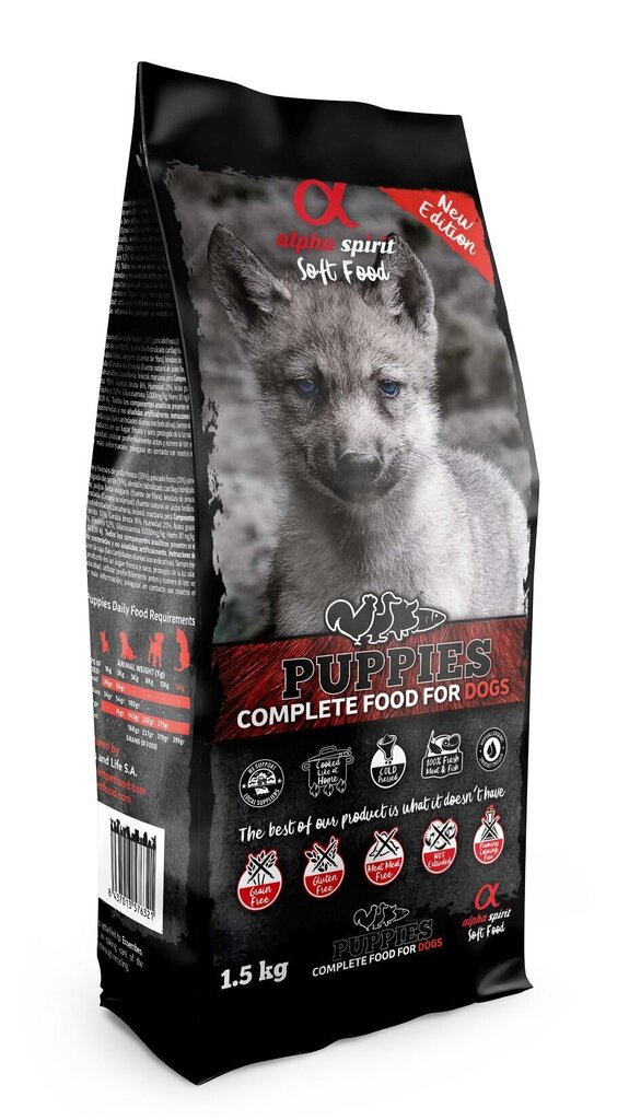 Alpha Spirit Puppies toit kutsikatele, 12kg цена и информация | Kuivtoit koertele | kaup24.ee