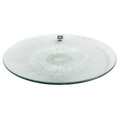 Плоская тарелка Inde Aster Прозрачный (ø 26,5 cм) цена и информация | Посуда, тарелки, обеденные сервизы | kaup24.ee