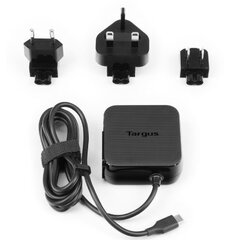 TARGUS 45W USB-C AC POWER CHARGER BLK цена и информация | Зарядные устройства для ноутбуков | kaup24.ee