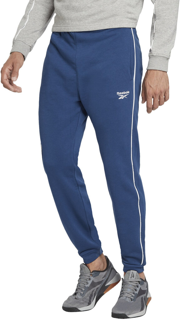 Reebok Püksid Wor Piping Jogger Blue HA1071 HA1071/S цена и информация | Meeste spordiriided | kaup24.ee