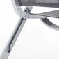 Kettler Forma II kokkupandav tool, hall/hõbedane цена и информация | Aiatoolid | kaup24.ee