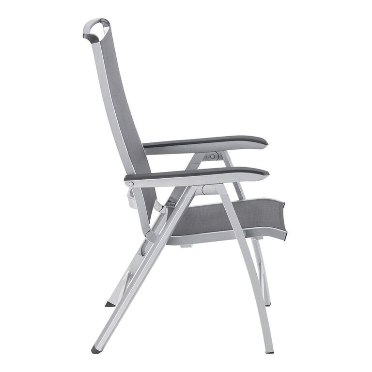 Kettler Forma II kokkupandav tool, hall/hõbedane цена и информация | Aiatoolid | kaup24.ee