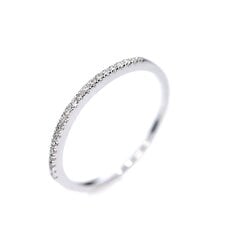 Vääriskividega kuldsõrmus JR05963B-0.10_BR585ZD_030_WHITE-0,82G 0,07CT-16,00 MM цена и информация | Кольцо | kaup24.ee