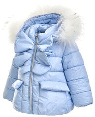 Куртка с жабо для девочек Gulliver цена и информация | Зимняя одежда для детей | kaup24.ee