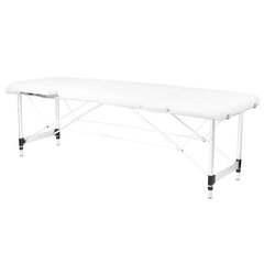 Складной массажный стол ALU COMFORT 2 WHITE цена и информация | Аксессуары для массажа | kaup24.ee