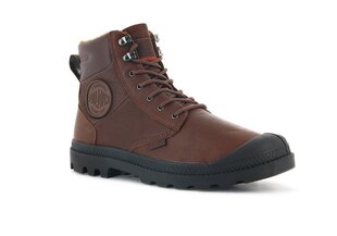 Ботинки Palladium PAMPA SHIELD WP+ LTH, красновато-коричневые цена и информация | Женские сапоги | kaup24.ee