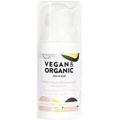 Крем для области вокруг глаз Hydrating Smoothing Vegan & Organic (30 мл) цена и информация | Сыворотки, кремы для век | kaup24.ee