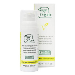 Näomask Purifying Clay Vegan & Organic (50 ml) hind ja info | Näomaskid, silmamaskid | kaup24.ee