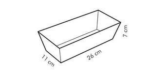 Küpsetusvorm Tescoma Delicia, 26x11 cm hind ja info | Ahjuvormid ja küpsetustarvikud | kaup24.ee