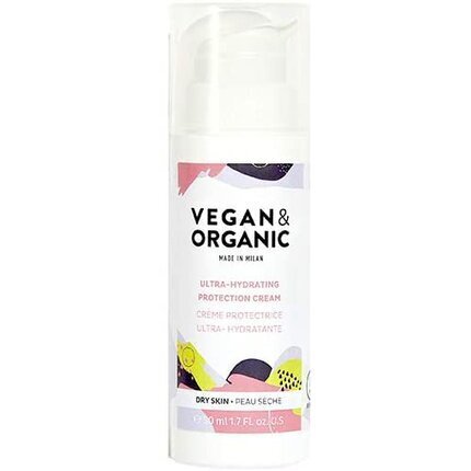 Näokreem Ultra Hydrating Protection Vegan & Organic (50 ml) hind ja info | Näokreemid | kaup24.ee