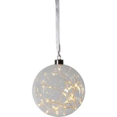 Valgusti LED Klaaspall diameetriga 15 cm x 40 led. hind ja info | Rippvalgustid | kaup24.ee