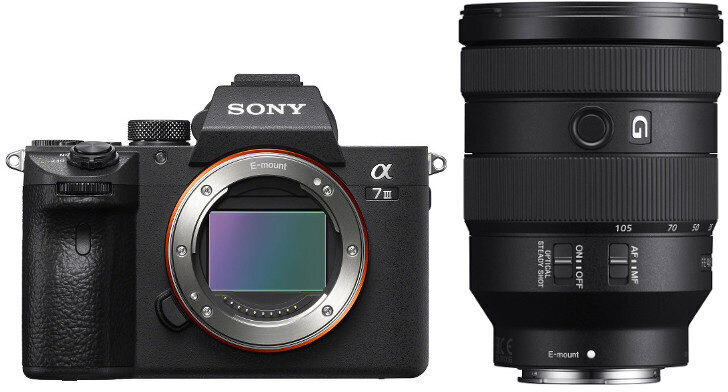 Sony Alpha A7 Mark III + FE 24-105mm f/4 цена и информация | Fotoaparaadid | kaup24.ee