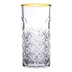 Pasabahce Timeless Gold klaaside komplekt, 295 ml, 4-osaline hind ja info | Klaasid, tassid ja kannud | kaup24.ee